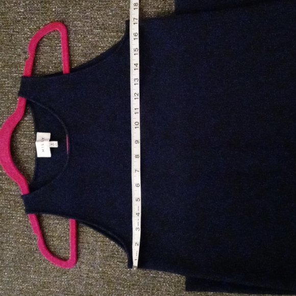 🆕 💙Milly💙 - Navy Sleeveless Detail Hem Shift Dress - Picture 8 of 8